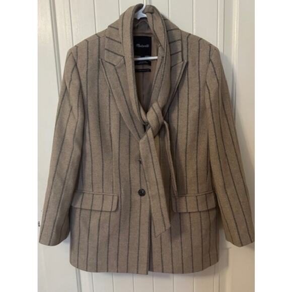 NWOT Madewell The Bedford Oversized Blazer 8 - Picture 4 of 7